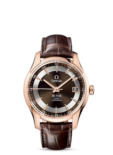 Omega De Ville Hour Vision Co-Axial Red Gold / Brown